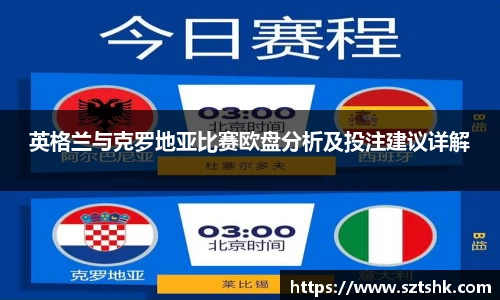 英格兰与克罗地亚比赛欧盘分析及投注建议详解